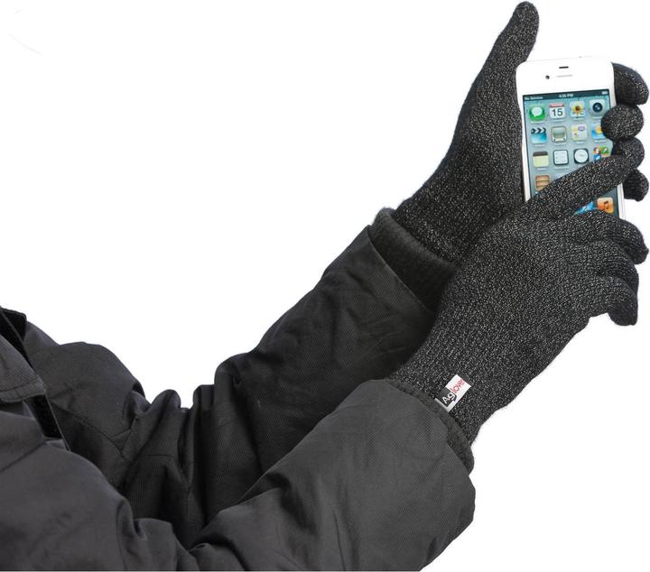 Image du produit Agloves Gants Sport Touch Gants pour écrans tactiles Noir (L, XL)