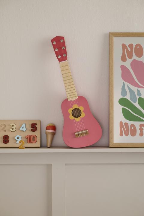 Image du produit Kids Concept Guitare rose à motif floral