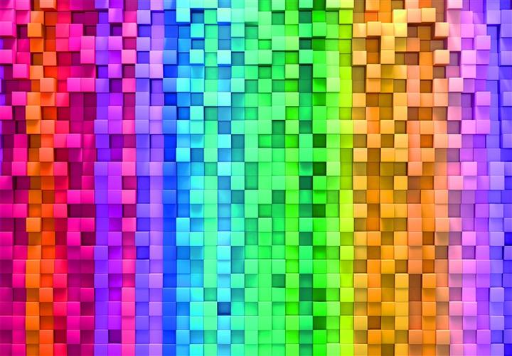 Actual product image Clementoni Puzzle 1500el spalva boom Pixele 31689 (1500 pieces)