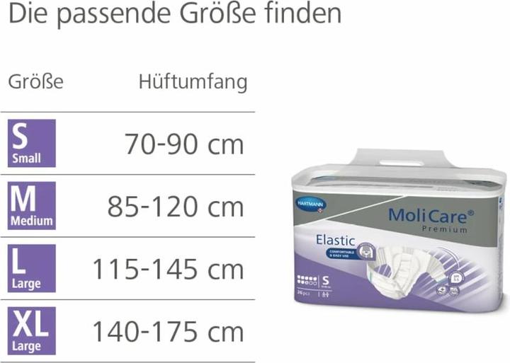 Immagine prodotto MoliCare Elastico L 8 gocce (24 x, Grande)