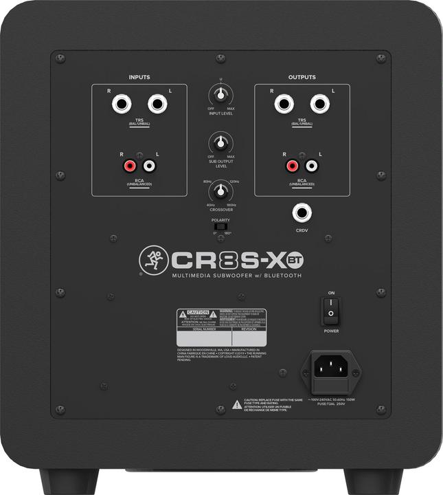 Image du produit Mackie CR8S-XBT (Subwoofer actif, Couples)