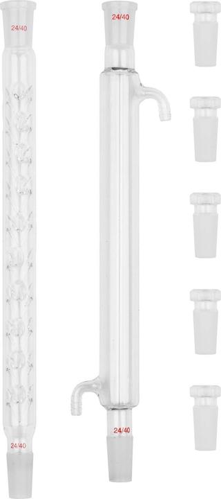 Produktbild Steinberg Laborgläser Set Destillation 29-teilig 24/40 160 °C 250 / 1000 ml Borosilikatglas