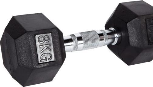 Actual product image Fitcom Hex Dumbbell 8 kg (1 x 8 kg)