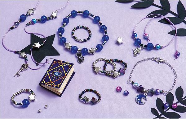 Immagine prodotto Janod 8 Bijoux a Creer (Carta, Metallo, Materiale sintetico, Nylon)