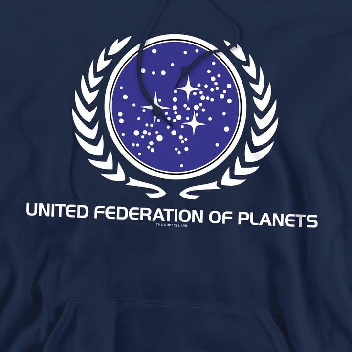 Immagine prodotto United Federation Felpa con Cappuccio Logo Uomo (M)