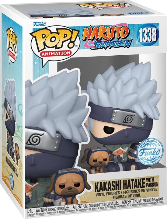 Actual product image Funko Naruto: Shippuden - Kakashi Hatake with Pakkun