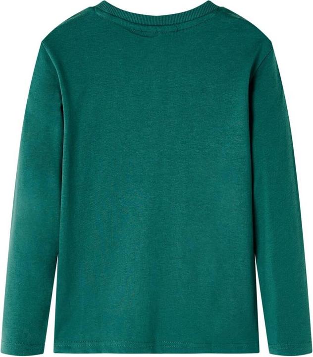 Immagine prodotto VidaXL Camicia da bambino a maniche lunghe verde 116,Materiale: 100 (116)