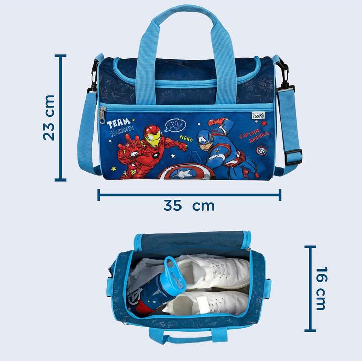 Produktbild Scooli Turnsack Avengers 8 l (8 l)
