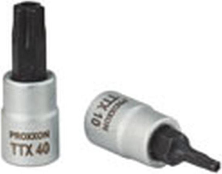 Actual product image Proxxon 1/4" TTX insert T 20 with face hole