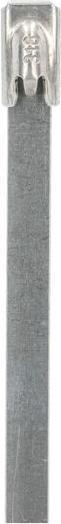 Produktbild Csdk SL Edelstahlkabelbinder aus 316er Stahl, mit Verschlusskugel 7,9x201mm - (100 Stück) (Metallkabelbinder, 201 mm, 50 Stk.)