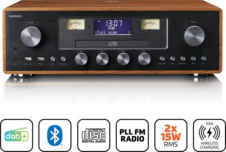 Image du produit Lenco DAR-081 (FM, DAB+ DAB, Bluetooth)