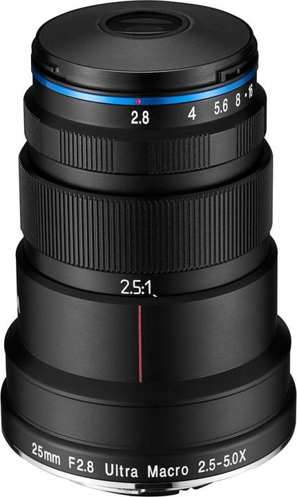 Venus Optic Laowa 25 mm f/2.8 2.5-5x UltraMacro (L-Mount, Vollformat)