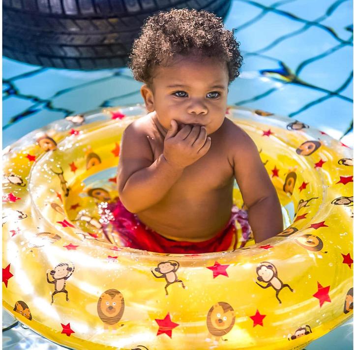 Productafbeelding Swim Essentials Zwemzitje 0-1 jaar Circus Geel