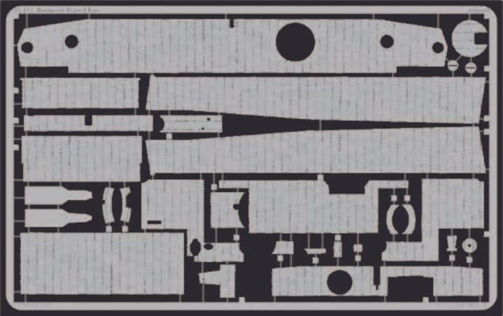 Produktbild Eduard Zimmerit Tiger I Late für Tamiya Bausatz