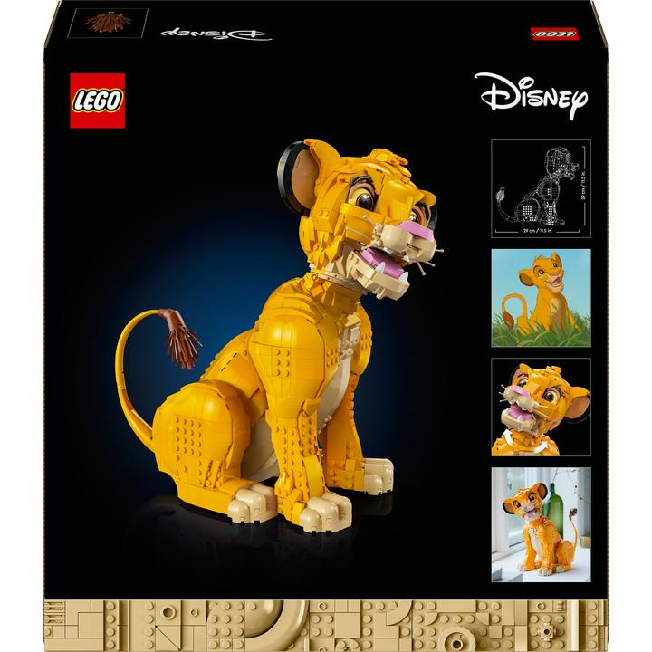 Produktbild LEGO Simba, Der junge König der Löwen (43247, LEGO Disney)