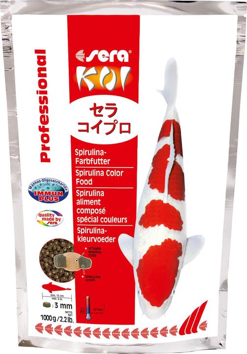 Produktbild Sera Koi Professional Spirulina-Farbfutter