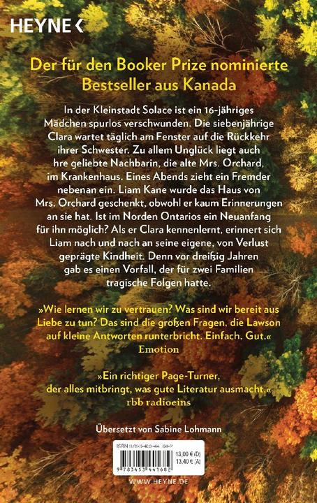 Produktbild Im letzten Licht des Herbstes (Deutsch, Mary Lawson, 2023)