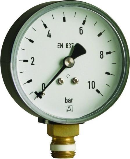Image du produit Afriso Manomètre à tube manométrique RF 63 radial G 1/4 B, 4 bar, boîtier-d= 63mm