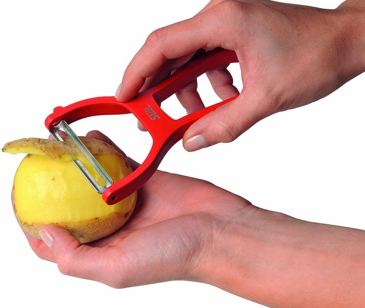 Produktbild Silit Sparschäler Gemüseschäler mit Julienne-Schneider 14cm Edelstahl Kunststoff