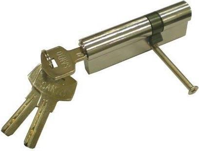 Haushalt CYLINDER LOCK 85MM 30X55 CHROME 5 KEY