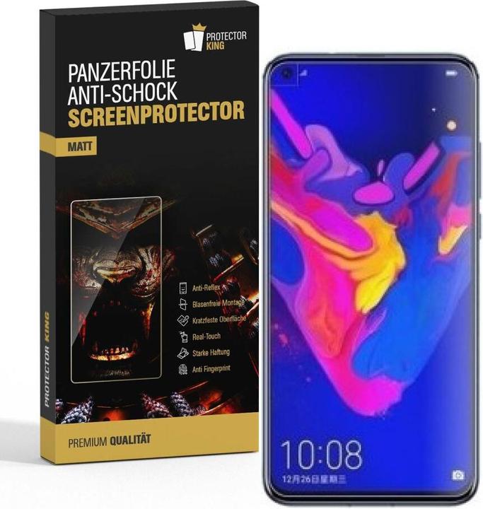 Produktbild Protectorking 3x Panzerfolie Anti-Shock matt entspiegelt (3 Stück, Huawei Nova 4)