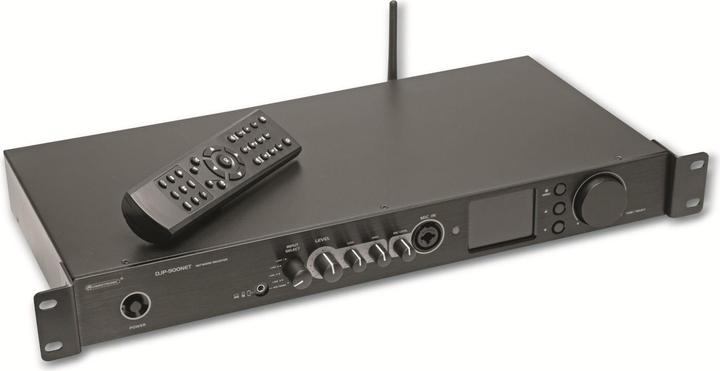 Produktbild Omnitronic DJP-900NET Internetradio HiFi-Tuner Bluetooth®, DAB+, Internetradio, WLAN (Röhren-Verstärker)