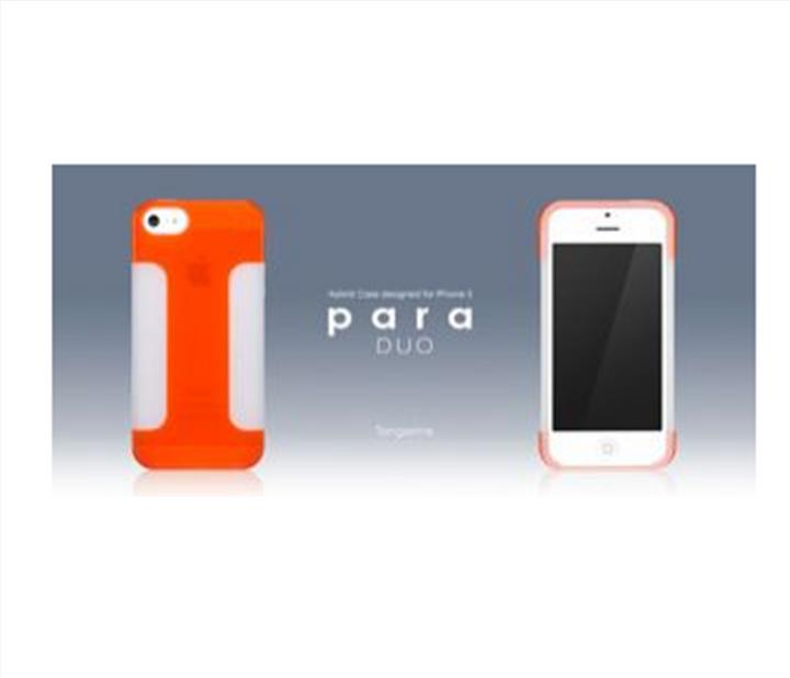 Immagine prodotto more. Custodia Para Duo Hybrid per iPhone 5/5S/SE Tangerine Orange (Apple iPhone 5, Apple iPhone 5s)