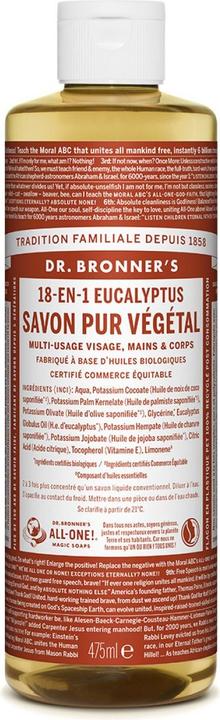 Produktbild Dr. Bronner's 18-IN-1 Eukalyptus (Flüssigseife, 475 ml)