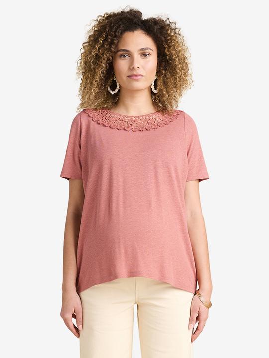 Image du produit Envie de Fraise Wendbares Umstandsshirt mit Makramee-Spitze (W32/L34)