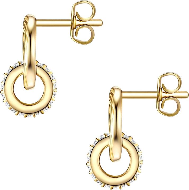 Image du produit Lulu & Jane Boucles d'oreilles femme laiton - 35238 (Laiton)
