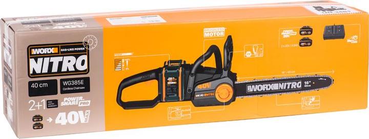 Produktbild Worx WG385E (Akku Kettensäge)