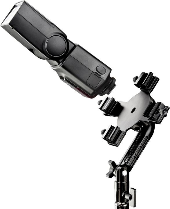 Immagine prodotto Walimex Supporto flash 4f incl. SB 60, paralume bianco (Pellicola protettiva)