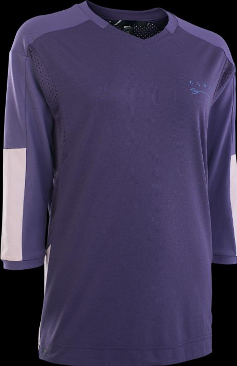 ION Bike Jersey Scrub Amp LS 3/4 BAT women - dark-purple (38)