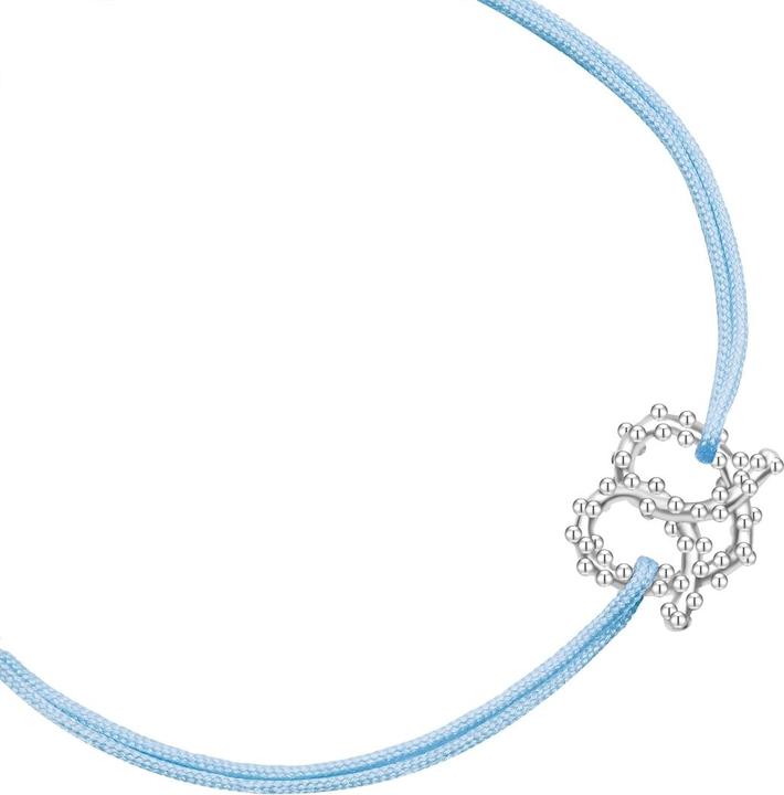 Immagine prodotto Glanzstücke München Bracciale da donna con cuore pretzel - 36404 (22 cm, Argento)