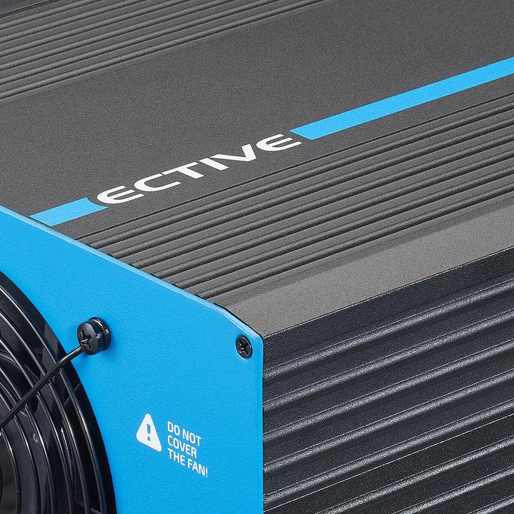 Actual product image Ective CSI 30 Sinus-Wechselrichter 3000W 24V mit Netzvorrangschaltung und Ladegerät (CH-Stecker)