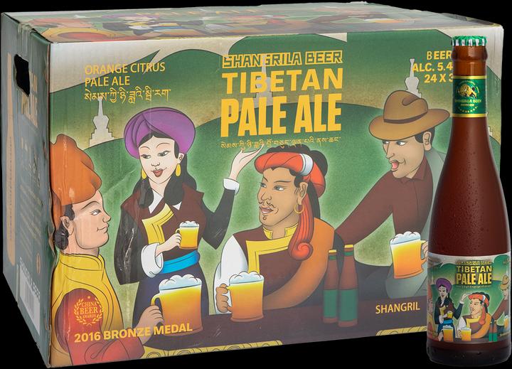 Image du produit Shangri-La Tibetan Pale Ale Bière (24 x 33 cl)