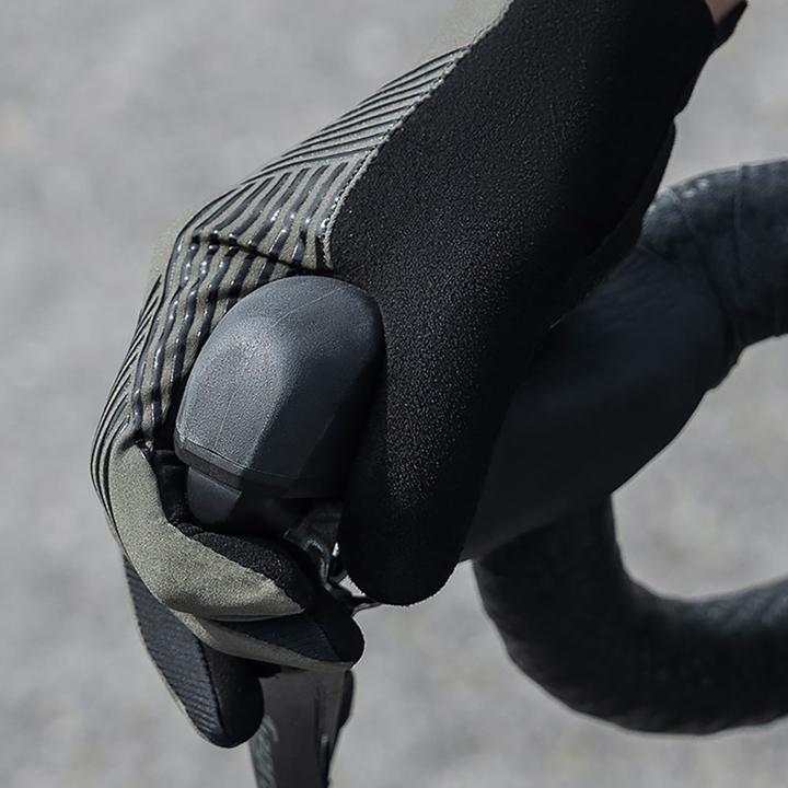 Actual product image Rockbros cycling gloves spring/summer/autumn, full, size: XL - black (XL)