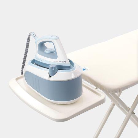 Immagine prodotto Brabantia Asse da stiro Denim Blue con ripiano per la stazione del vapore (124 x 38 cm)