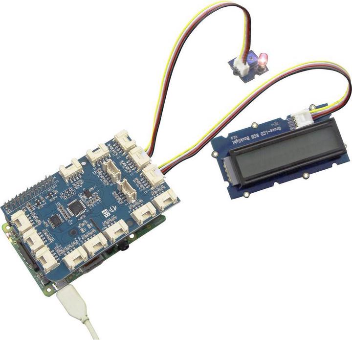 Image du produit Seeed Studio RPI GROVE+ START - Raspberry Pi - Kit de démarrage GrovePi