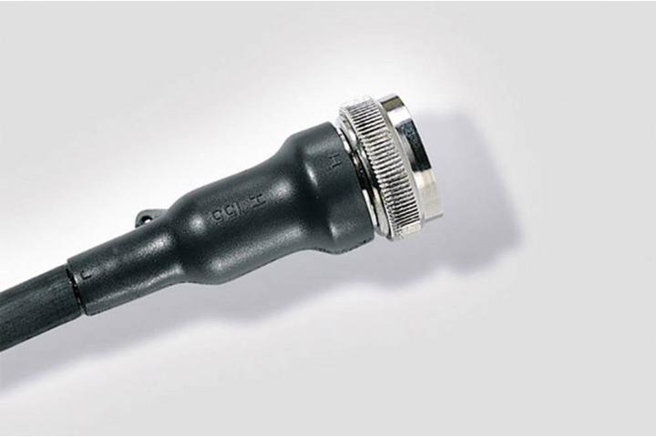 Produktbild HellermannTyton Schrumpfformteil Warmschrumpfformteil bis 4:1 für Stecker gerade PO X (1 x)