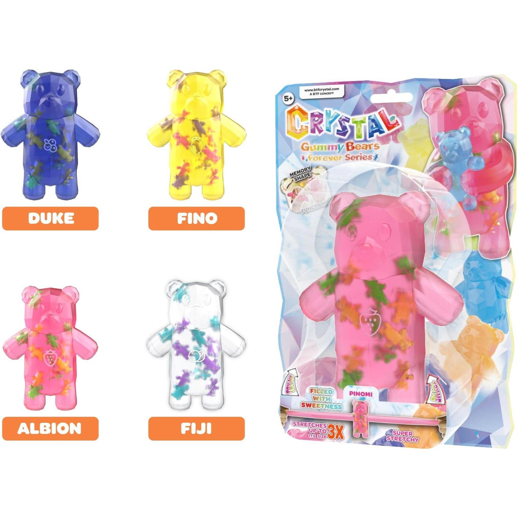 HACiPUPU GUMMY BEAR 2点 ラブブCrystal ball HACIPUPU Gummy Bear Series-Vinyl Plush Pendant Blind Box