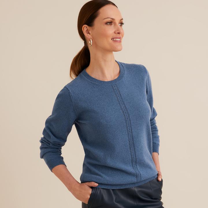 Produktbild Anne Weyburn Feinstrickpullover aus Lammwolle (38)