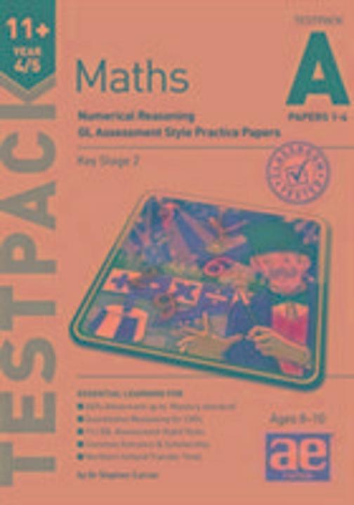 Produktbild 11+ Maths Year 4/5 Testpack a Papers 1-4: Numerical Reasoning Gl Assessment Style Practice Papers (Englisch, Stephen C. Curran, 2017)