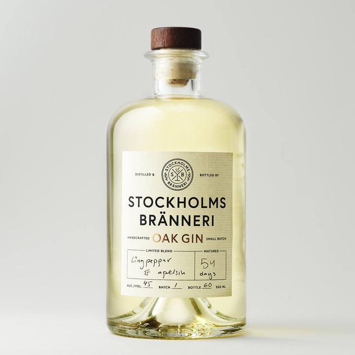 Produktbild Stockholms Bränneri Oak Gin (1 x 50 cl)