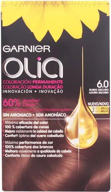 Garnier OLIA Coloración Permanente #6,0 Rubio Oscuro 4 pz (6.0 Dunkelblond)