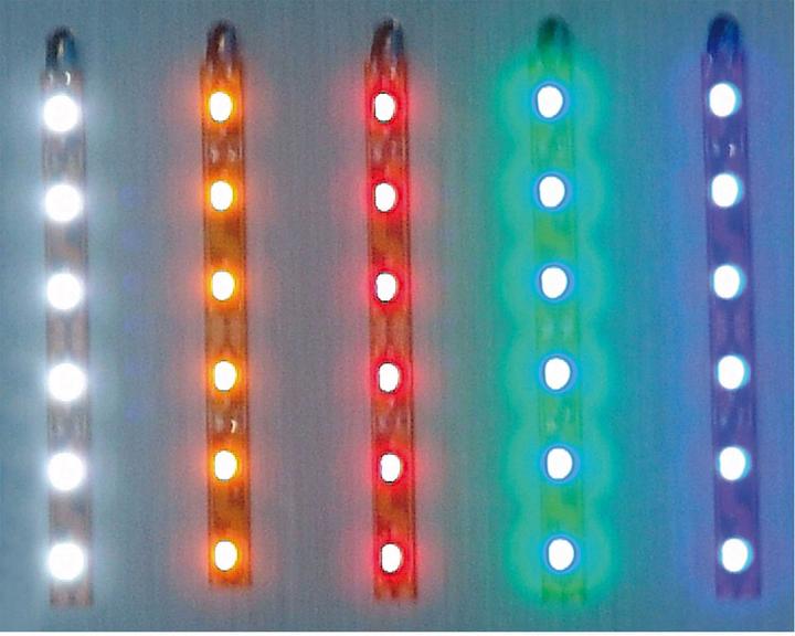 Image du produit Pichler Bande lumineuse LED rouge autocollante. Prix par 0,5 mètre courant