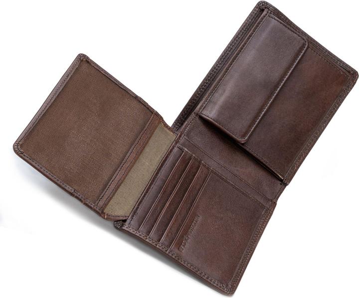 Immagine prodotto Farmhood Portafoglio Memphis con protezione RFID in pelle 12,5 cm