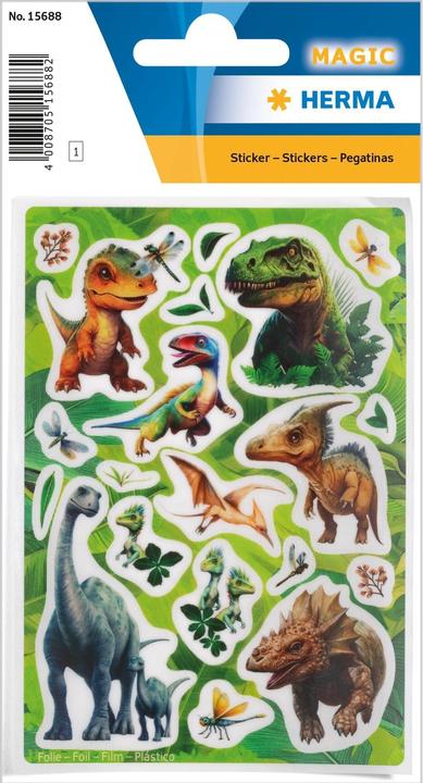 HERMA Dinosauro adesivo