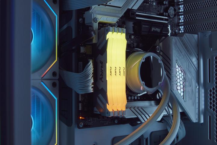Productafbeelding Kingston 96GB DDR5-6000MT/S CL32 DIMM (2 x 48GB, 6000 MHz, DDR5 RAM, DIMM 288 pin)