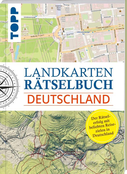 Produktbild Landkarten Rätselbuch - Deutschland